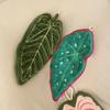 Утолщенное Плюшевое Кухонное Полотенце В Форме Настойки Моющееся С Прозрачным Растительным Рисунком Повесное Впитывающее Полотенце Бытовое Декоративное Полотенце