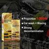 Carnauba Car Wash Wax and Polish Multipurpose Car Foam Cleaner for Car Wash and Waxing Car Golden