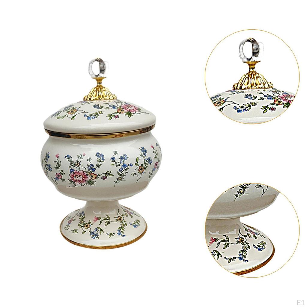 Канистра для хранения электронной почты с цветочным узором для кухонной столешницы