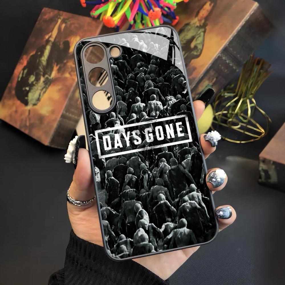 Days G-Gone Game Phone Case for Samsung Galaxy S24 S23 S22 S21 S20 A24 A34 A54 A53 Note20 M54 Fe Ultra Plus Glass