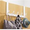 С 5/6/7 крючками над дверным крючком Съемная вешалка для одежды Новые вешалки для полотенец Ванная комната