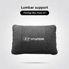 Car Suede Breathable Neck Pillow Memory Foam Lumbar Pillow For Hyundai Creta Matrix Elantra Getz Ioniq Solaris GDI Santafe Equus ZZ39
