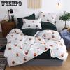 Quilt Cover Bedroom Comfortable Duvet Cover Bed Sheet Quilt Pillow Case Beding 4pcs Suit