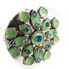 [E0584] - Green 'Douchka' Designer Ring