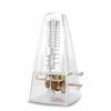 Transparent Mechanical Metronome for Guitar, Piano, Guitar, Violin, and Other Instruments, High-Precision Metronome (Color: Clear, Size: One Size)