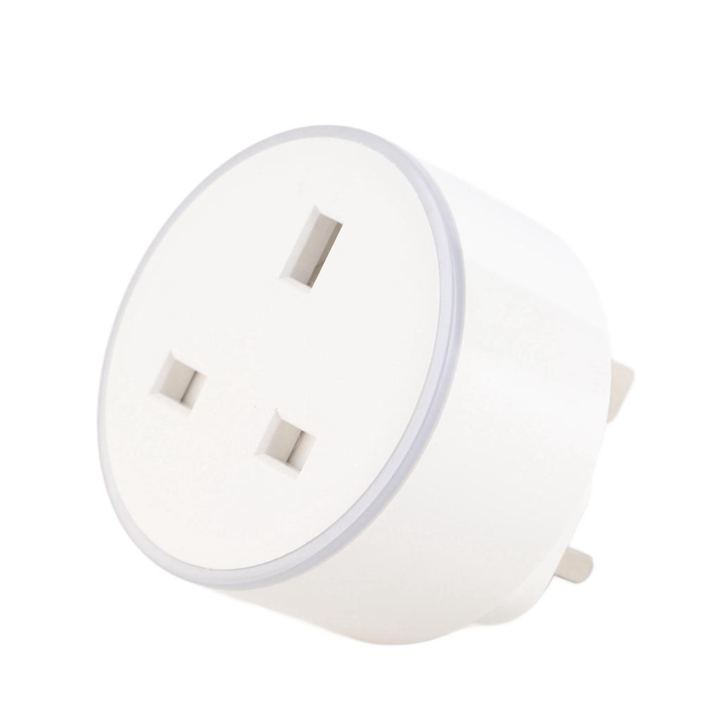 Миниатюрная светодиодная умная розетка Wi-Fi RGB с диммированием, розетка с таймером и дистанционным управлением с мобильного телефона