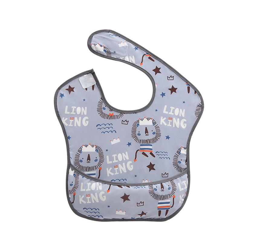 Мягкие детские нагрудники и комбинезоны: Защита от грязи и слюны весна/лето с карманом для еды