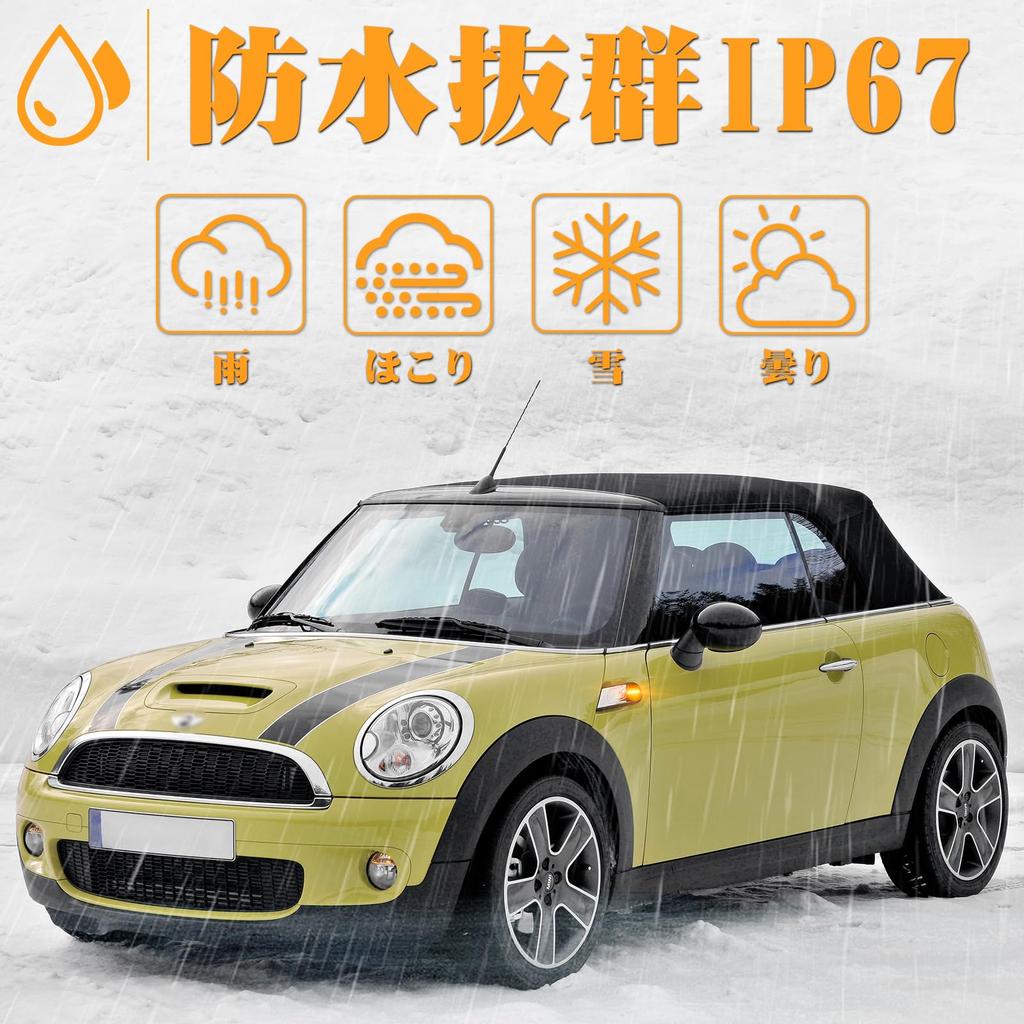 GemPro Mini R55 R56 R57 R58 R59 Светодиодный боковой указатель поворота, последовательный янтарный