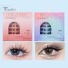 Накладные ресницы без клея, легкое нанесение, естественный вид, многоразовые самоклеящиеся накладные ресницы, женские аксессуары