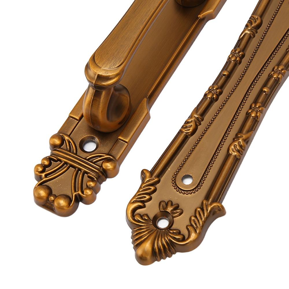 Durable Barn Door Handles Yellowish Bronze Cabinet Door Handles Rustic Door Pulls Closet