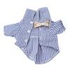 Striped Pattern Pet Clothes Thin Lightweight Canine Apparel Small Breed Dog Shirt  Home Leisure