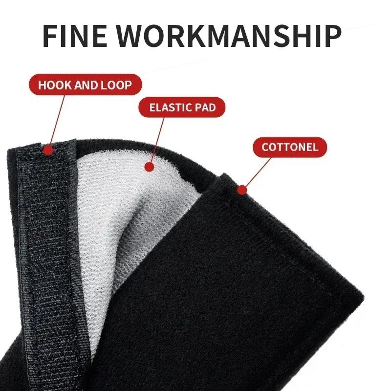 Suede Car Safety Belts Shoulder Protection For Honda Civci FIT CRV Accord Jazz HRV Dio Stepwgn Prelude Odyssey City CRX Pilot