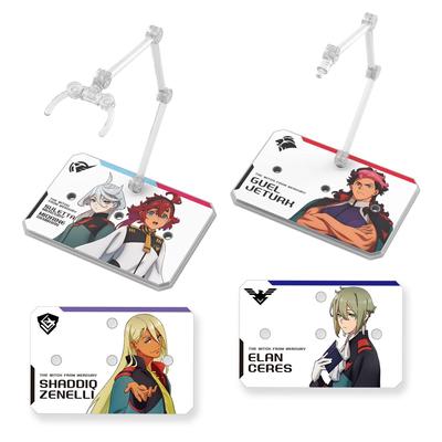 BANDAI SPIRITS Action Base 6 Mobile Suit Gundam Witch of Mercury Seal Set Цветная пластиковая модель из пластика [прозрачный цвет]
