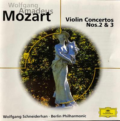 CD WA. МОЦАРТ; ВОЛЬФГАНГ ШНАЙДЕРХАН - Скрипичные концерты 2 и 3 4696652 Deutsche Grammo Europe Classical Б/У