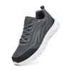 Black Casual Sports Shoes Leather Surface Casual Men's Shoes Lightweight Trendy Soft Sole Comfortable and Breathable Casual Running Shoes Student