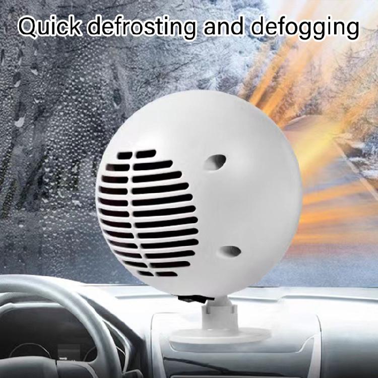 12V Обогреватель лобового стекла, Автомобильный обогреватель, Вентилятор теплого воздуха для автомобиля, Энергосберегающий для четкой видимости, Безопасный опыт вождения