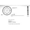 1:90 1M 90T Stainless Steel Worm Wheel Gear Wear-resistant Large Reduction Ratio Copper Worm Gear Set