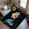 Elvis Presley Live Performance Area Rug Perfect for Living Rooms Entryway Kitchen Bedrooms Anti-slip Rug Office home decor