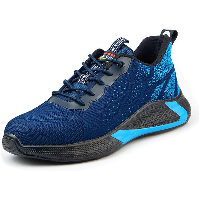 Защитная рабочая обувь для мужчин и женщин. Рабочие кроссовки с противоударной обувью со стальным носком. Легкая неразрушимая строительная обувь. Дышащие защитные рабочие ботинки для мужчин.