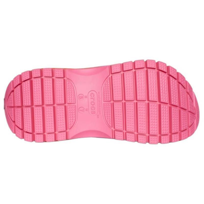 Crocs Туфли EVA с круглым носком и отверстием 7 см Унисекс Оранжевые