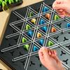 Геометрия Цепные шахматы Головоломка Треугольные шахматы Настольная игра Резиновая тренировка Семейное взаимодействие Упражнение Игрушки для размышлений Подарки