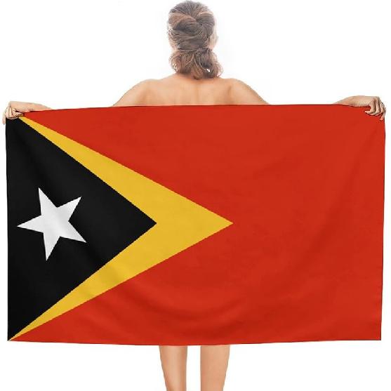 Пляжное полотенце с кубинским флагом, Очень мягкое ультратонкое впитывающее пляжное полотенце большого размера для путешествий, Быстросохнущее двухстороннее махровое полотенце для мужчин