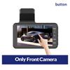 HD 1080P Dash Cam Car Dvr Driving Recorder 4inch Dual Lens Front Rear View Motion Detection Hidden Type Vehicle Black Box