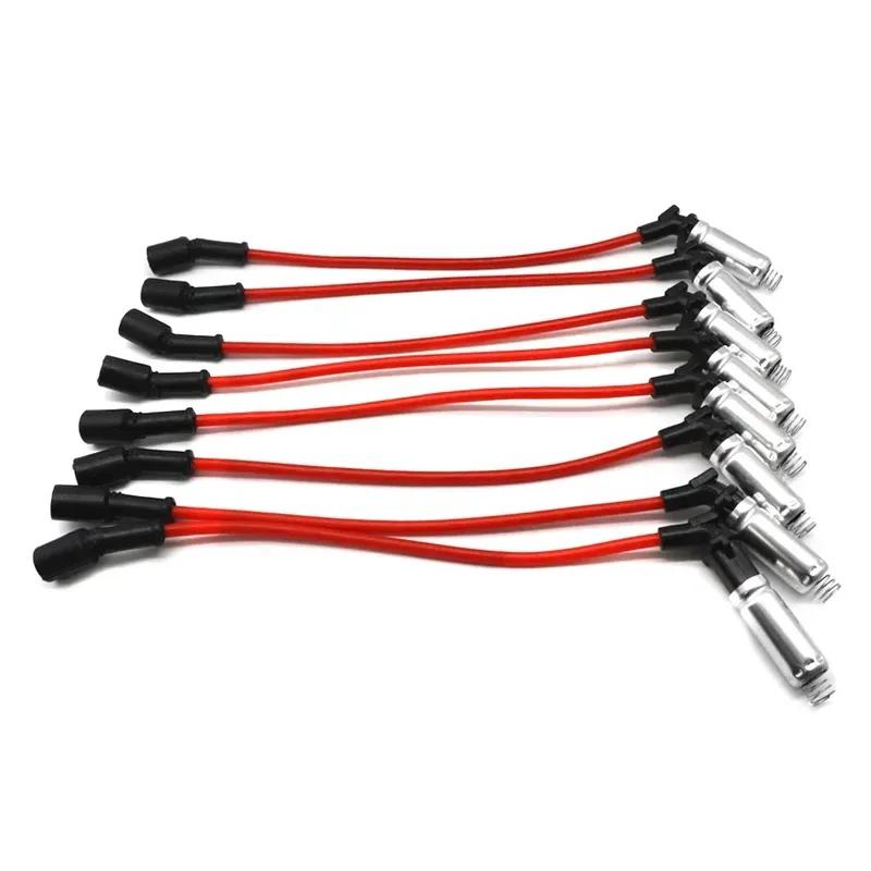 8Pcs/lot 48322R Ignition Spark Plug Wire Kit Set Cable For Chevrolet Avalanche GMC Envoy Yukon XL Pontiac Grand Prix GTO Hummer