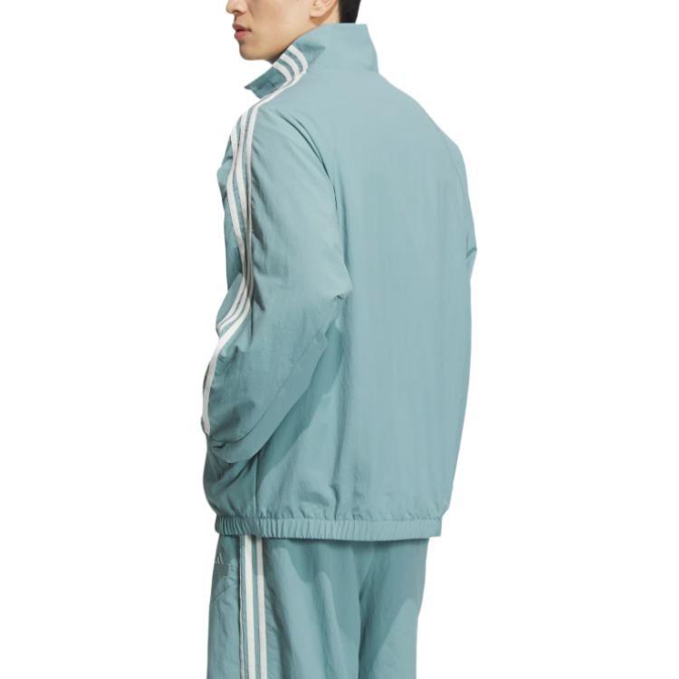 adidas Куртка с 3 полосками Унисекс Циан JI6648