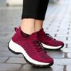 Дышащая сетчатая обувь, повседневная женская обувь на толстой подошве, спортивная обувь больших размеров 35-45