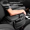 PU Leather Car Armrest Box Pad with Storage Bag for Jeep Renegade Wrangler JK JL Grand Center Console Protector Auto Accessories ALV1