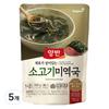 Yangban Beef Seaweed Soup, 460g, 5 Pieces, Korean Convenience Food