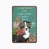 [ WellCraft ] 20*30cm You Are My Sunshine Cat Metal Poster Tin sign Vintage Wall Plaque Decor WX-62-1
