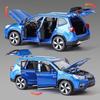 1/32 Subaru Forester SUV Alloy Off-Road Vehicle Миниатюрная масштабная модель автомобиля, литая под давлением металлическая звуковая и световая коллекция, детская игрушка в подарок