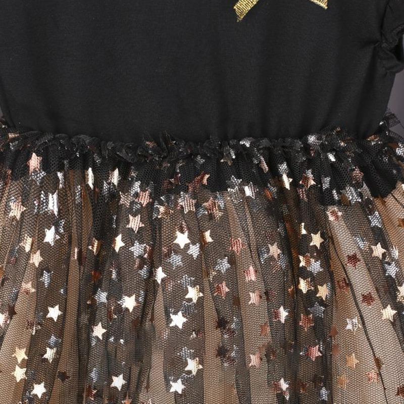 Весна-Осень для маленьких девочек, детское шикарное платье в стиле принцессы, простое сетчатое платье с длинными рукавами и бантом