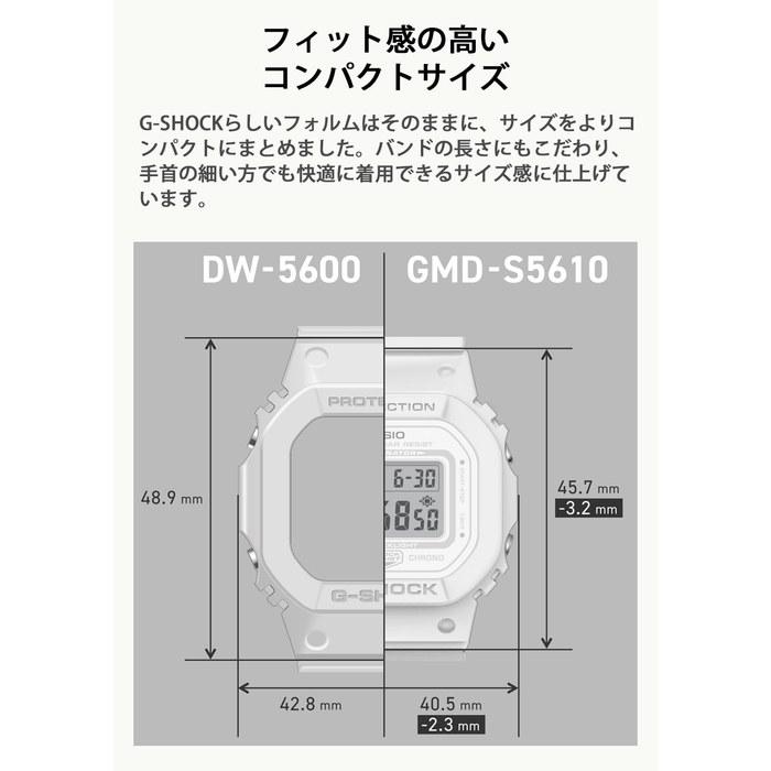 [Casio] Оригинальные японские часы G-Shock GMD-S5610PP-4JF, Цвет Power Pink, Женские, Розовая Лимитированная Серия