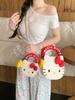 Наплечная сумка Hello Kitty Изготовлена из материалов и с изображением милой кошки Популярный подарок для Идеально подходит для и [Toutou] [Официальный] Женщин, Высококачественная