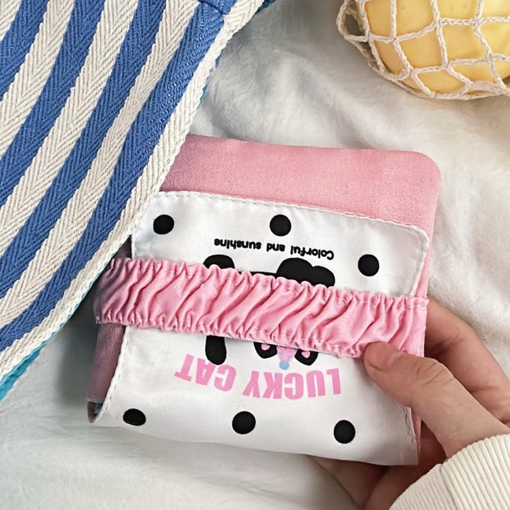 Puppy Mini Cosmetic Bag Cat Cartoon Coin Purse Casual Sanitary Napkin Storage Bag  Travel
