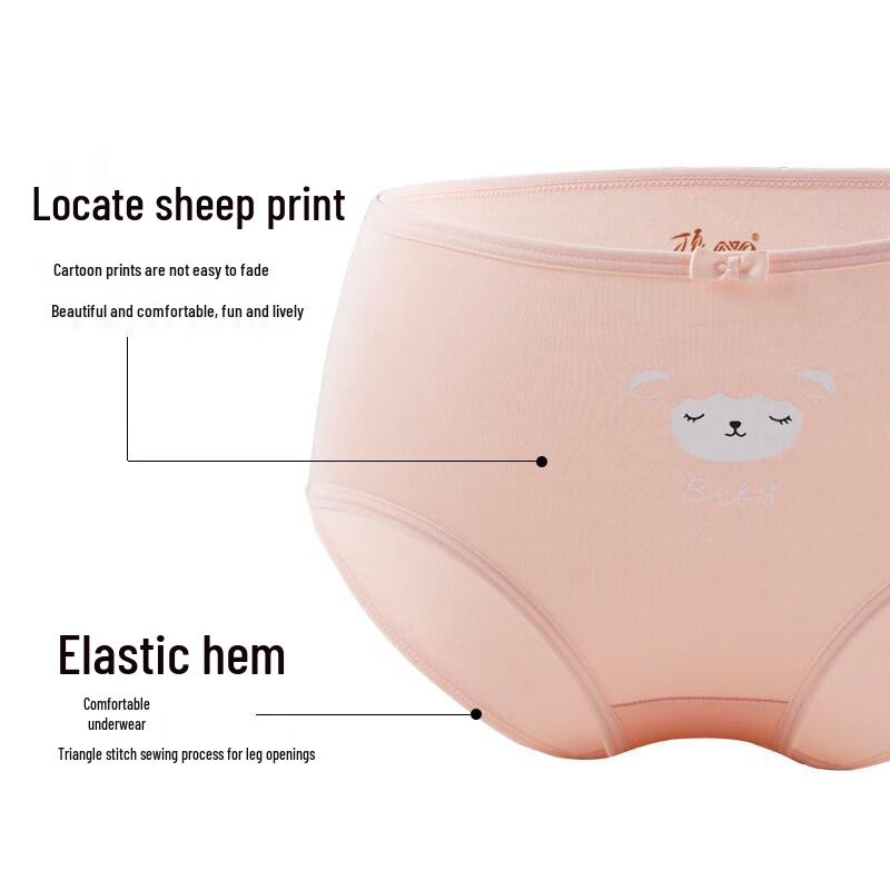 Dingguagua Girls' Cartoon Cotton Underwear