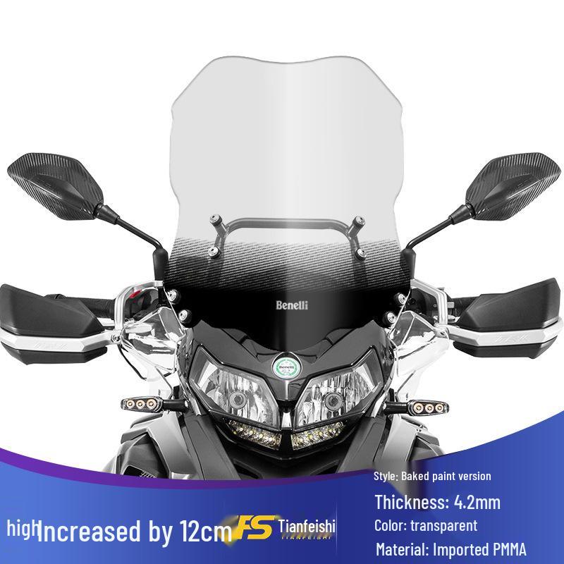 Аксессуар: Повышенное ветровое стекло для Benelli Jinpeng TRK502/502X