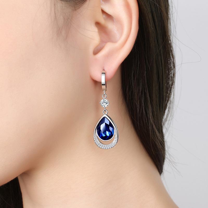 Lindon Zircon Copper Alloy Earrings Drop Earrings For Women Wedding Party Gifts
