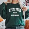 Толстовка Mystic Falls TVD Толстовки Salvatore Brothers Crewneck Толстовка с капюшоном Женская с длинным рукавом Пуловеры Повседневный топ