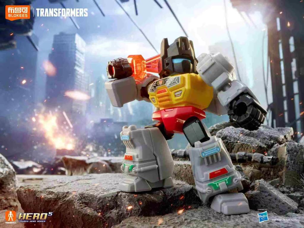 Blokees Devastator Transformers Starry Edition Vol.3 Devastator OPTIMUS PRIME MEGATRON BUMBLEBEE Armored Robot Blind Box Kid Toy