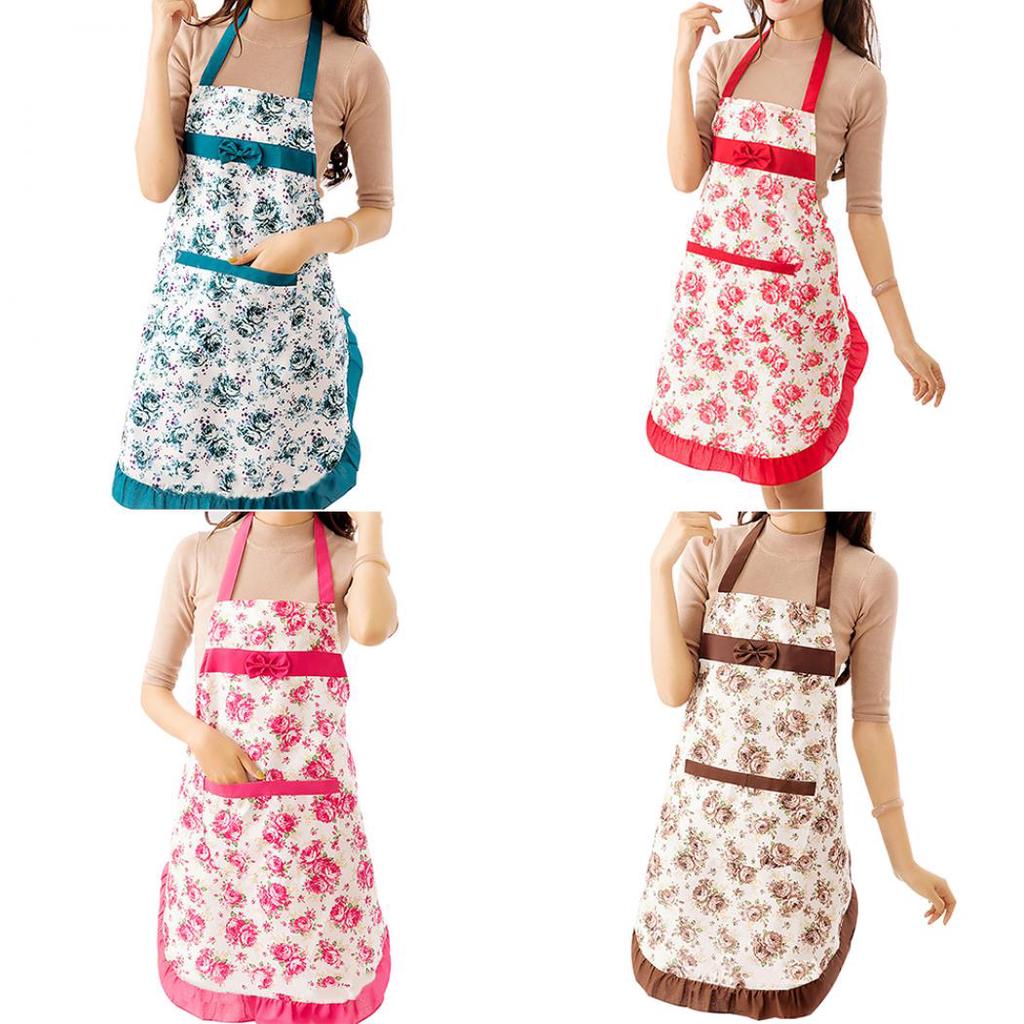 Водонепроницаемый кухонный фартук Lady Bowknot