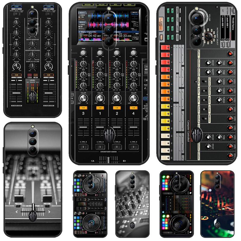 Кейс-микшерный пульт DJ для ZTE Nubia Red Magic 8S Pro 8 Pro 9 Pro Plus RedMagic 6 7 6S 7S Pro 5S 5G 6R Чехол