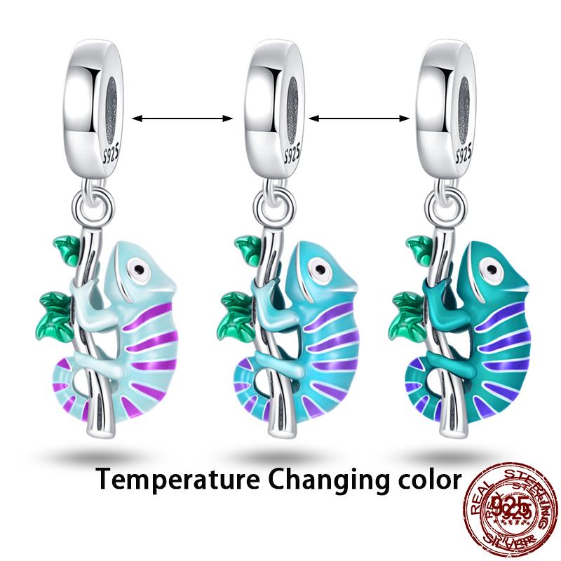 Original 100% sS925 Sterling Silver Luminous Octopus Ocean Series Charms Fit Bracelet DIY Beads Ms Jewelry Gift New In