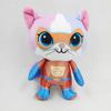 Super Kitties Team Anime Plush Toys Crystal Super Soft Plush Toy Doll Blue Kitten Green Kitten Yellow Kitten Doll Kids Toys