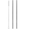 Metal Straw Replacement for Owala Water Bottle 24 oz 32 oz Accessories, With Straw Cleaner, Reusable Stainless Steel Straws