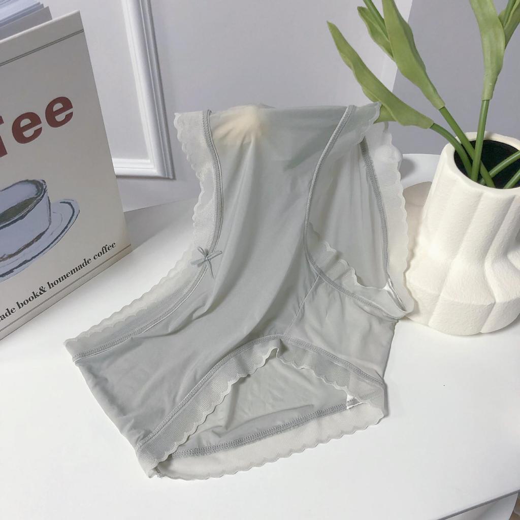 Ultra-Thin Ice Silk Seamless Quick-Dry Breathable Briefs for Women