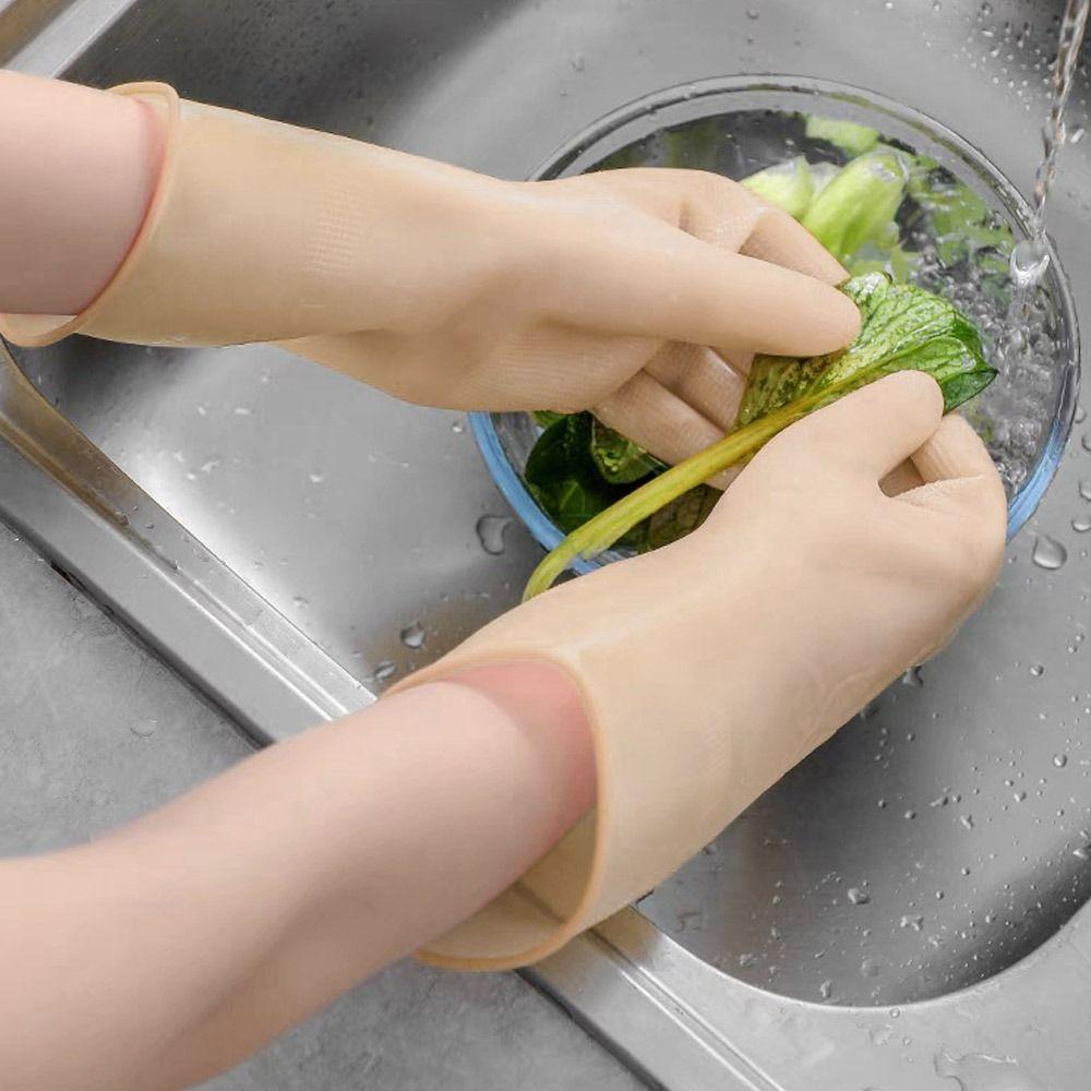 Rubber Child Househeld Gloves 26CM Cleaning Gloves Tool Kids Work Gloves Washing Clothes